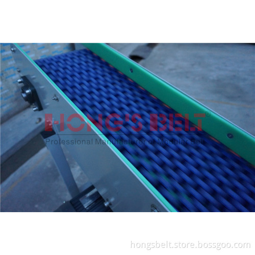 Heavy-Duty Curved Conveyor Belt